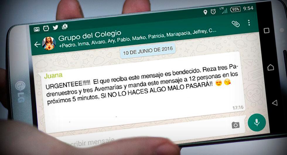 Whatsapp Viral Por Que Nunca Debes Enviar Cadenas De Oracion