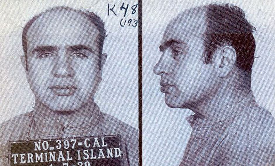 Resultado de imagen para Fotos de la condena de Al Capone