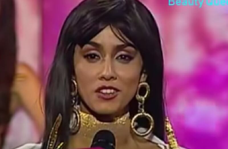 Camila Escribens participando en Miss Perú 2019