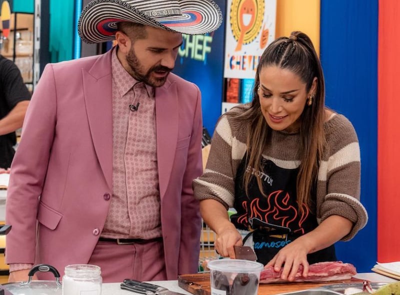 Karina Borrero aseguró su lugar en la final de El Gran Chef Famosos.