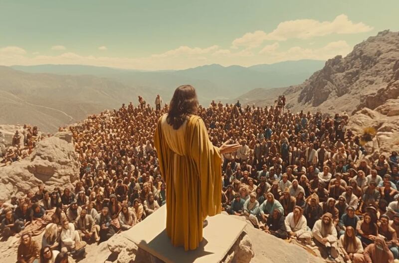 Película de Jesucristo creada por IA