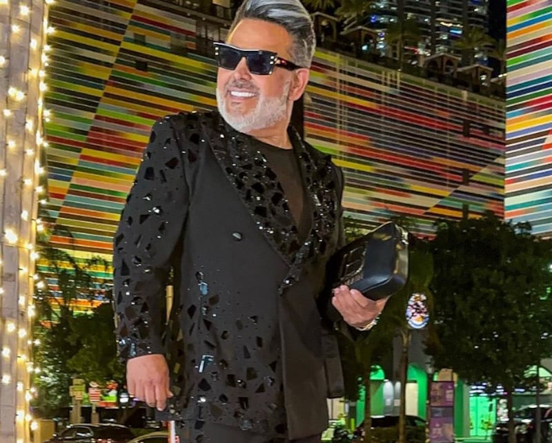 Andrés Hurtado "Chibolín" celebró dos premios Martin Fierro Latino en Miami