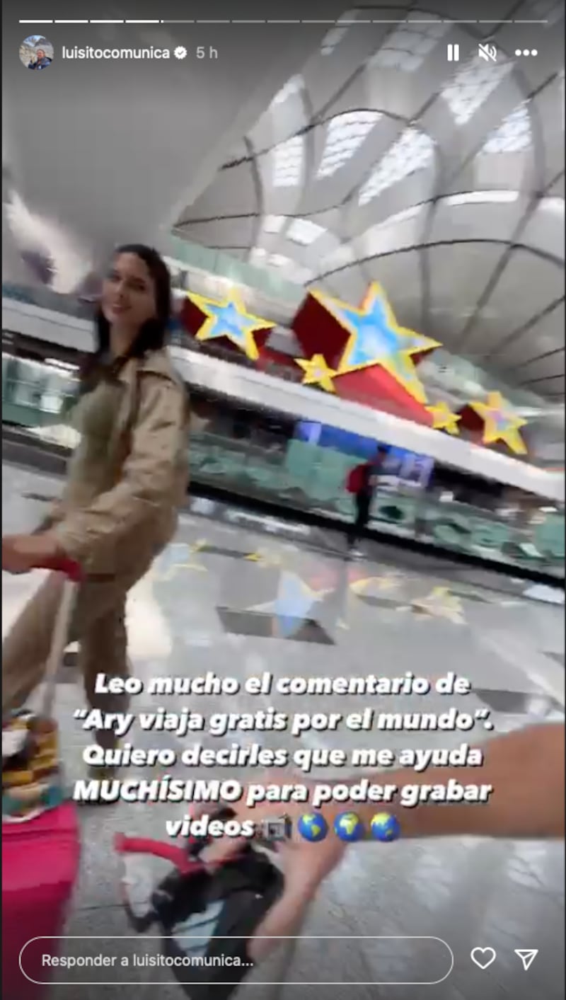 Luisito Comunica defiende a su novia