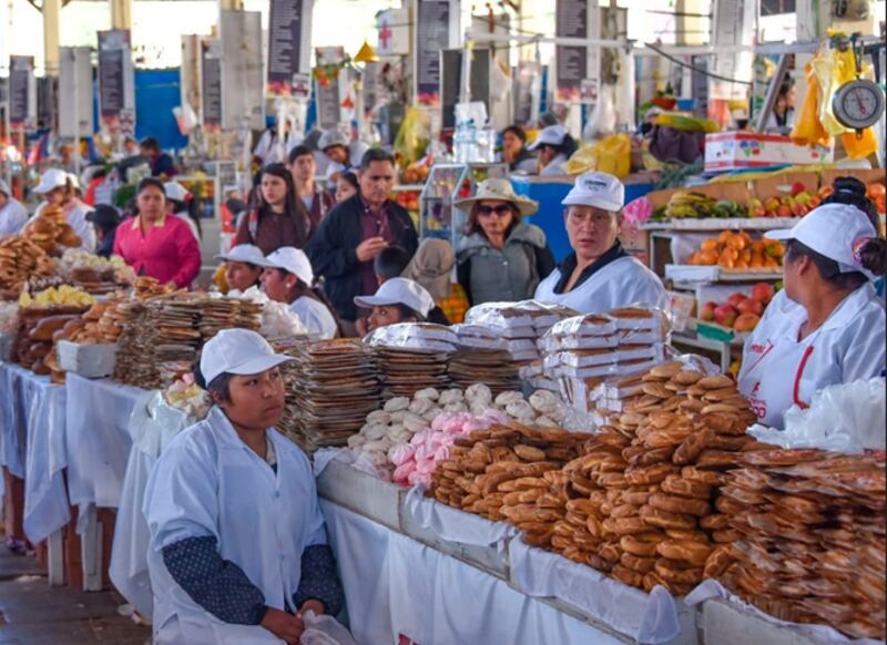 El Mercado San Pedro en Cusco