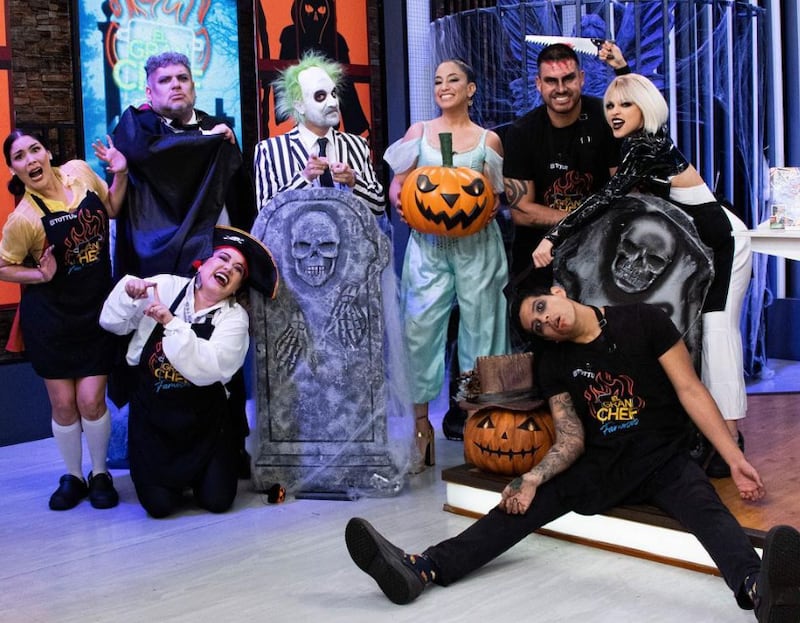 El Gran Chef Famosos celebró la noche de Halloween.