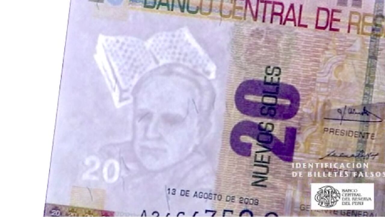 El Banco Central de Reserva del Perú cuenta con una plataforma para verificar si la serie y la numeración corresponde a billetes falsos.