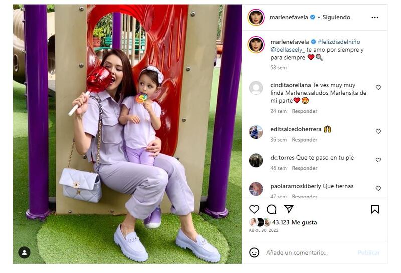 Marlene Favela heredó su gen fashionista a su hija, Bella