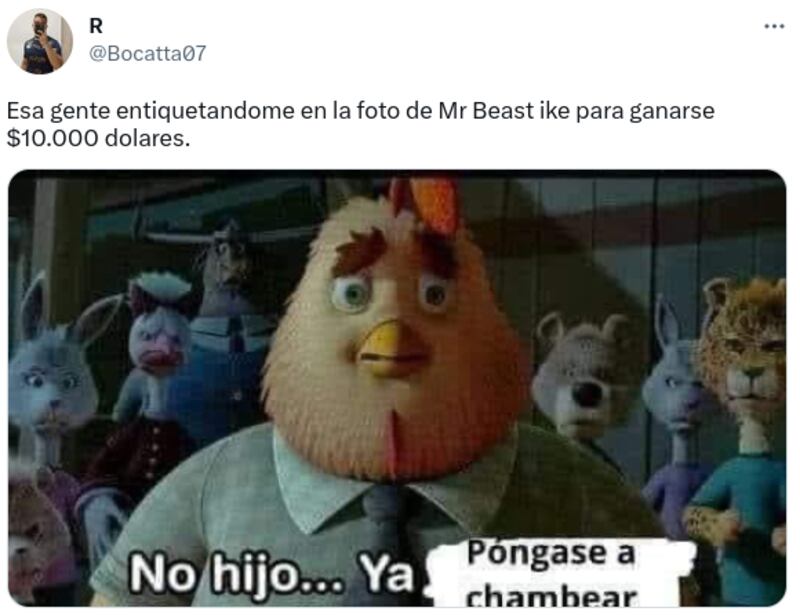 Meme Mr Beast