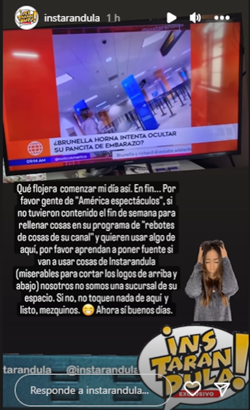 Samu Suárez sobre América Televisión.