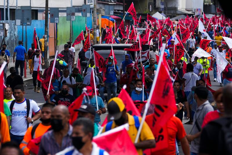 Protesta Panamá.