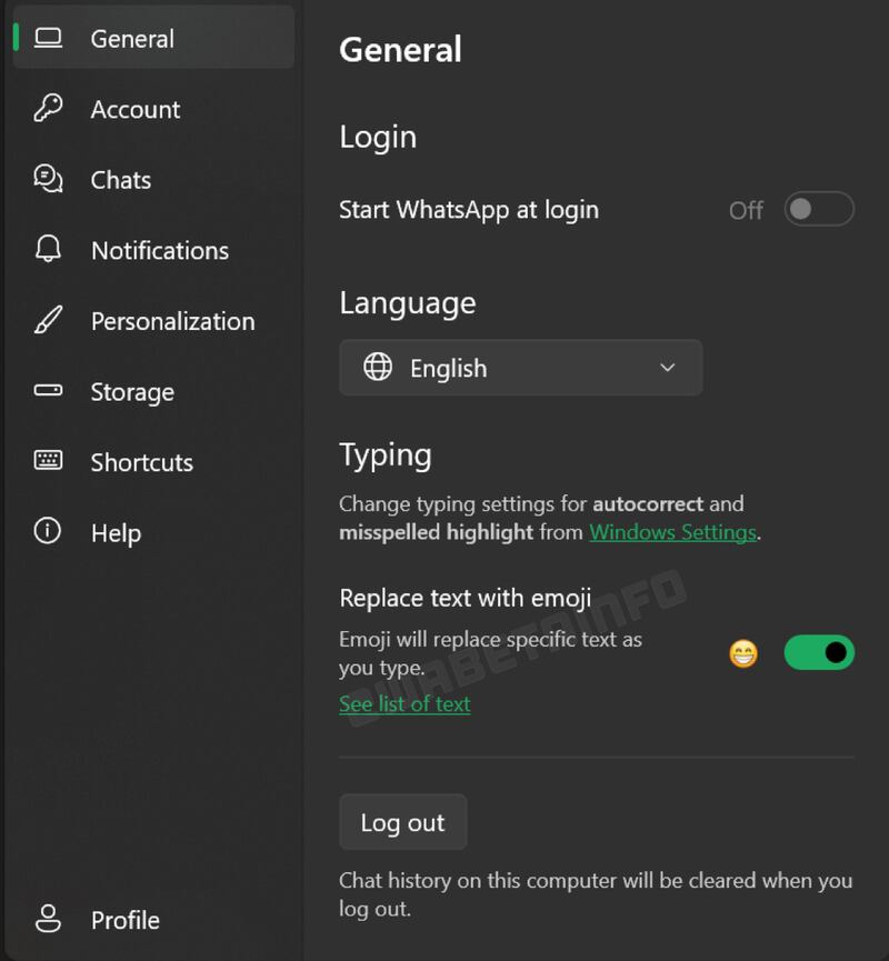 Nueva función de Whatsapp Beta para Windows.