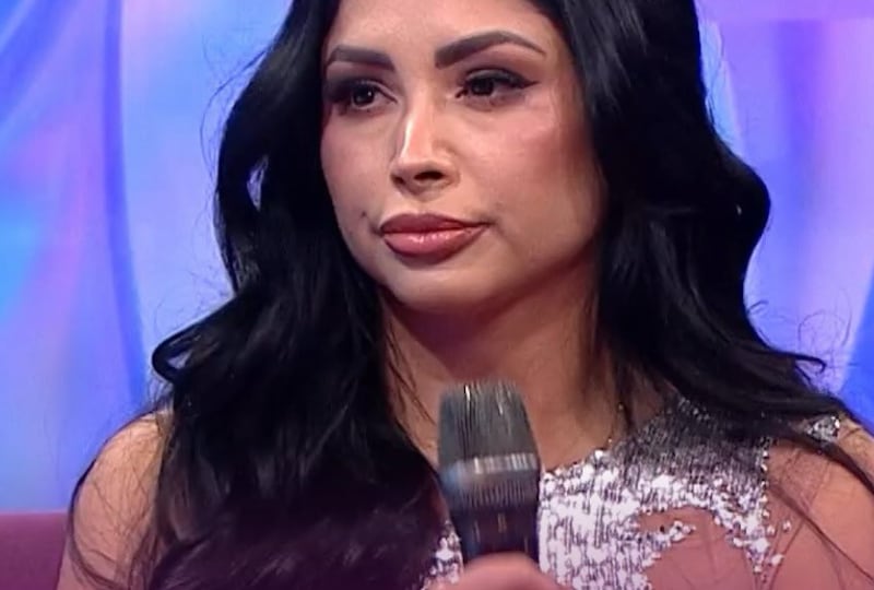 Pamela Franco conversa en América Espectáculos.