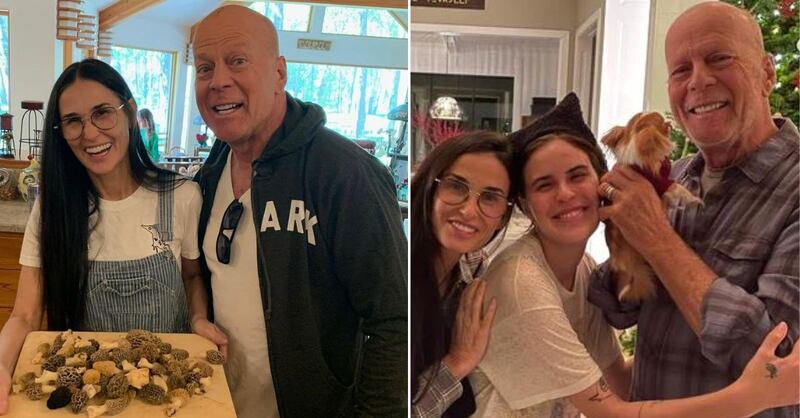 Bruce Willis y Demi Moore enfermedad