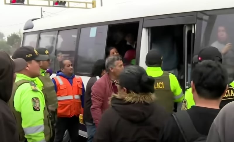 Transportistas en Perú anunciaron paro nacional por 72 horas.