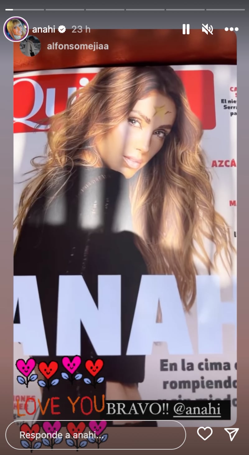 Anahí en revista 'Quién'