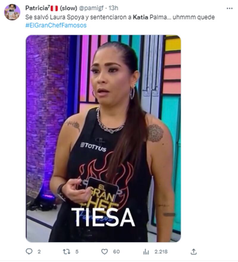 Los memes para Katia Palma.