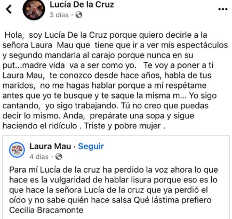 Lucía de la Cruz y Laura Mau