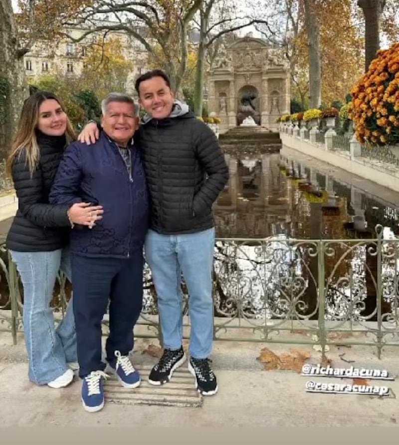 Richard Acuña se fue a Qatar a solo días de su matrimonio con Brunella Horna