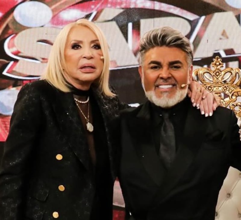 Laura Bozzo y Andrés Hurtado.