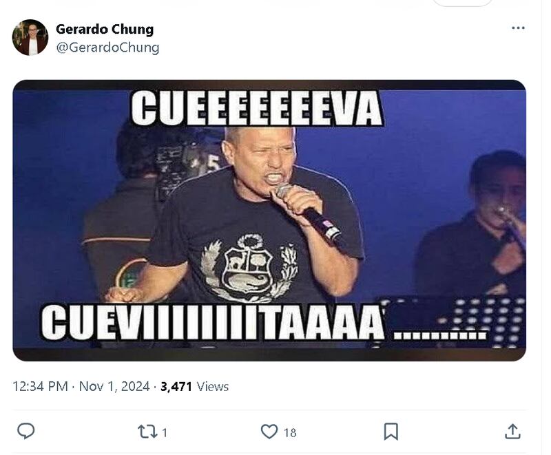 Lluvia de memes tras el "chape" entre Christian Cueva y Pamela Franco.