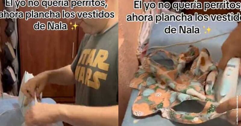 Y al principio no quería perritos en su casa