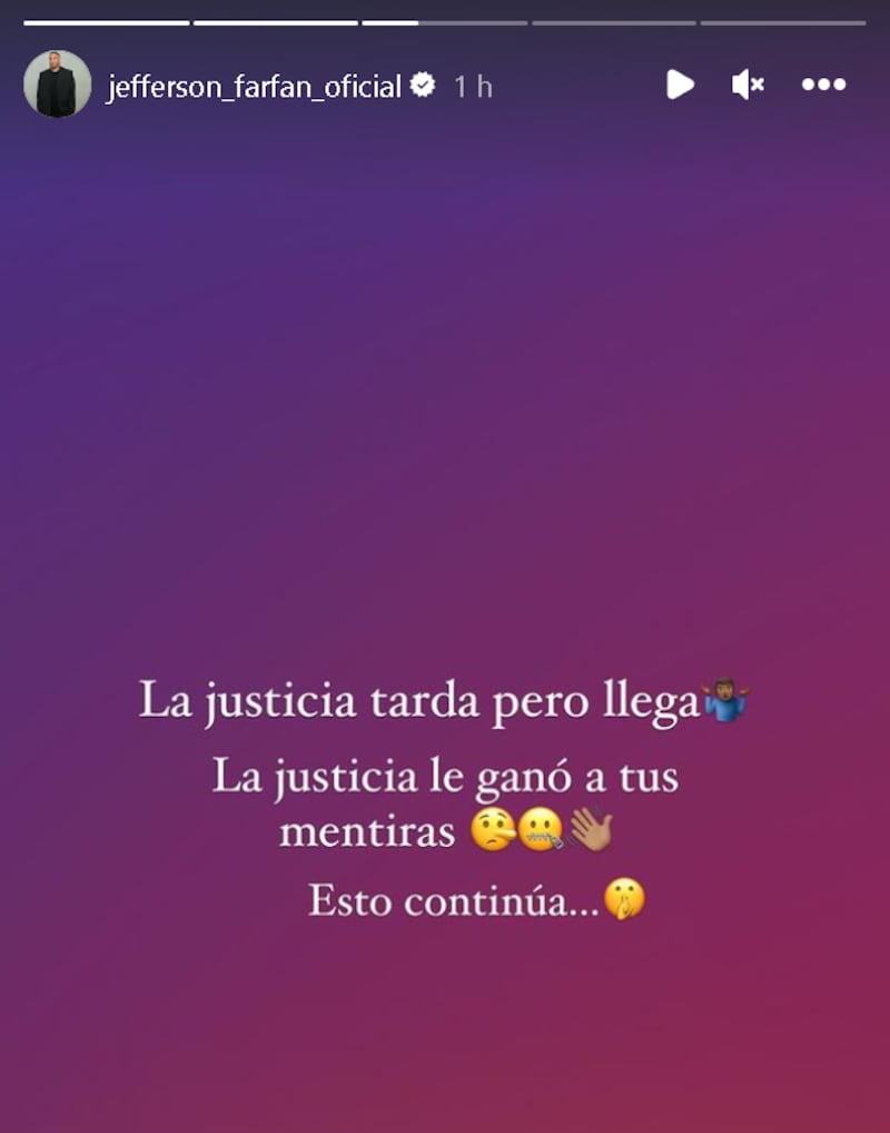 Jefferson Farfán responde a Magaly Medina tras decisión del Poder Judicial