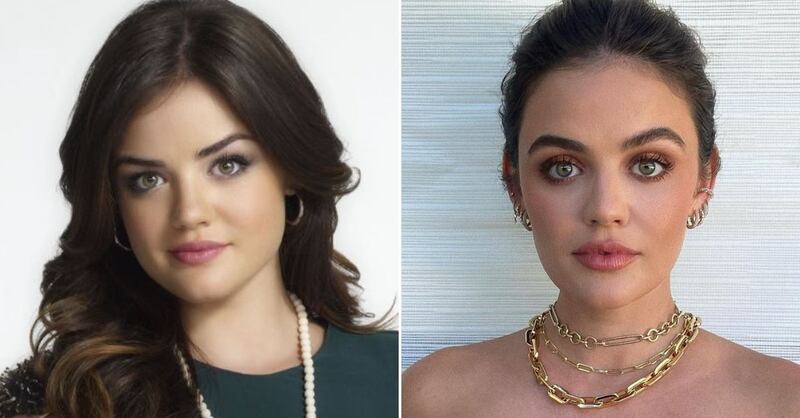 Lucy Hale destacó como Aria Montgomery