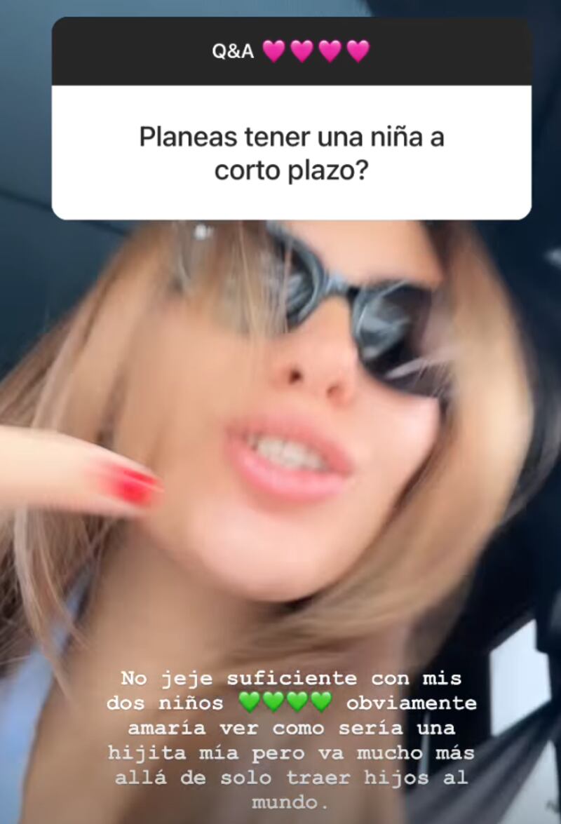 Natalie Vértiz responde a preguntas de los seguidores en Instagram
