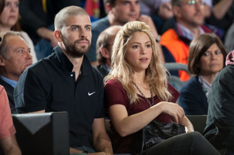 Shakira y Piqué en el inicio de su relación