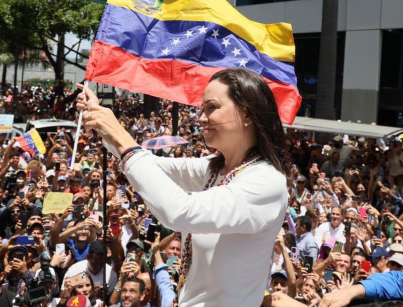 María Corina Machado envió un mensaje a los venezolanos.