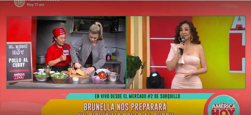 Brunella Horna y Janet Barboza