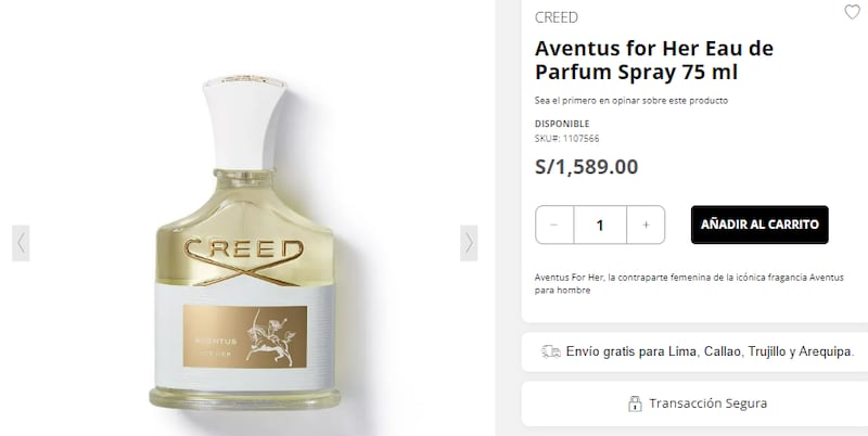 Aventus for Her de Creed