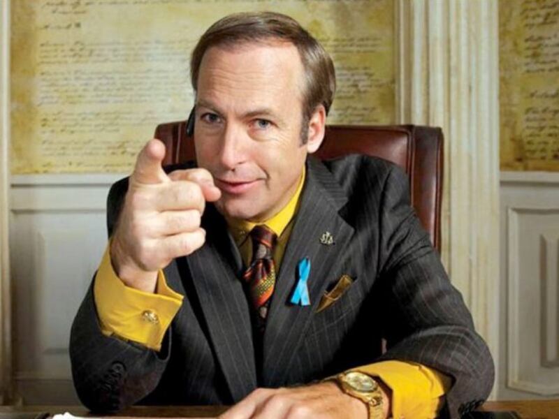 Saul Goodman en la serie "Better Call Saul"